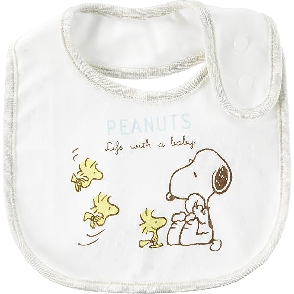 Amazon.co.jp: [タキヒヨー] スヌーピー スタイ 2枚組 よだれかけ ビブ